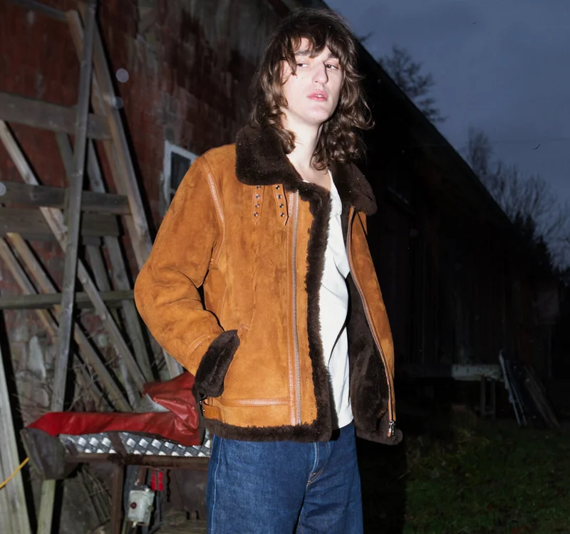 Sylvester Shearling Jacket Light Brown