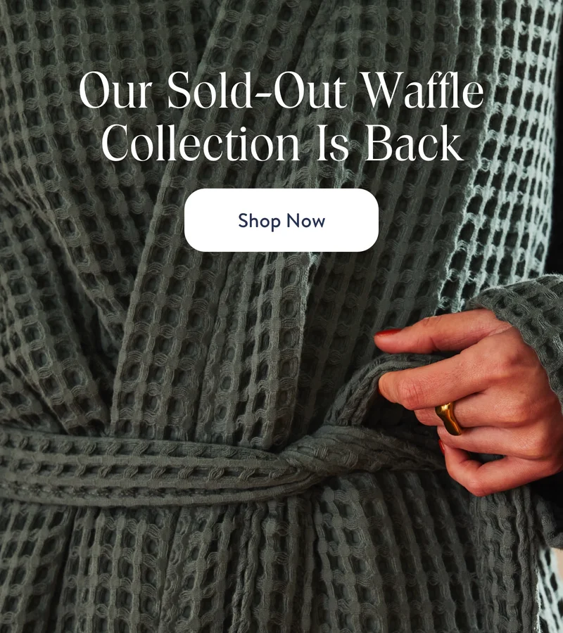 Our Sold-Out Waffle Towels Are Back