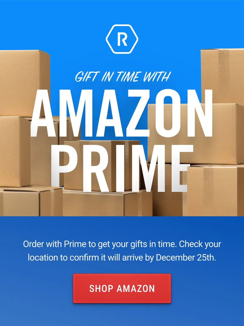 Gift in Time with Amazon Prime