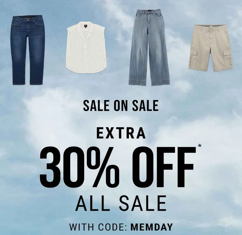 Sale on Sale Extra 30% Off* All Sale With Code: discount code