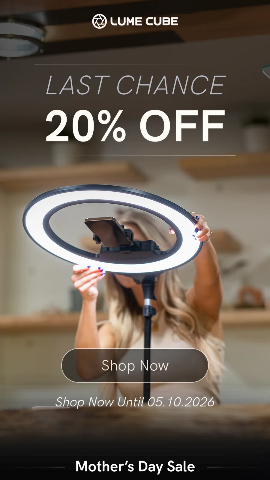 Last Chance 20% Off