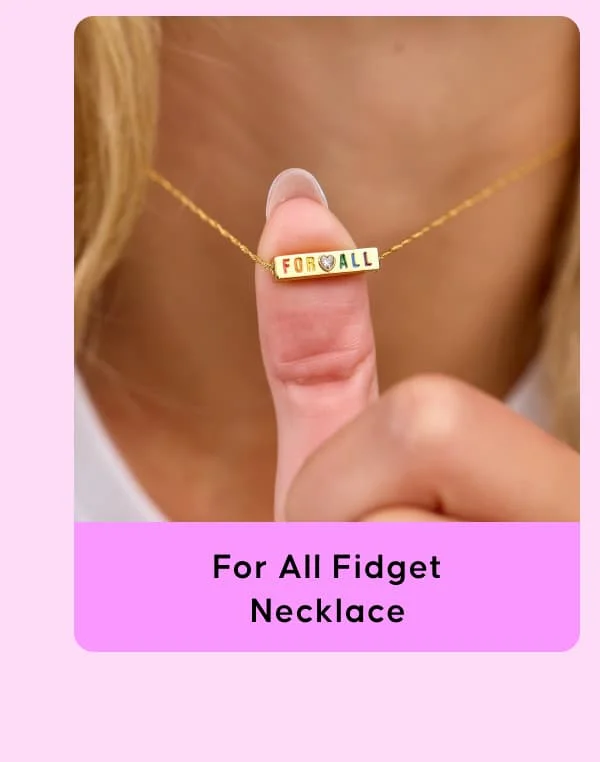For All Fidget Necklace