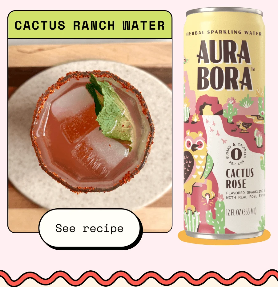 aura bora ranch water