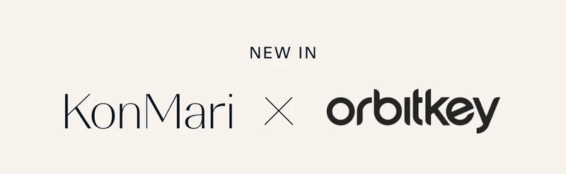 New in KonMari x Orbitkey