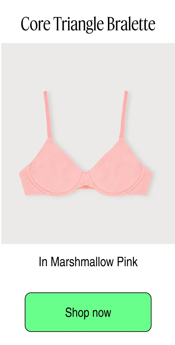 Core Triangle Bralette | Shop now