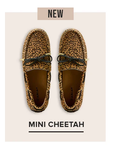 Margot Driving Moc in Mini Cheetah