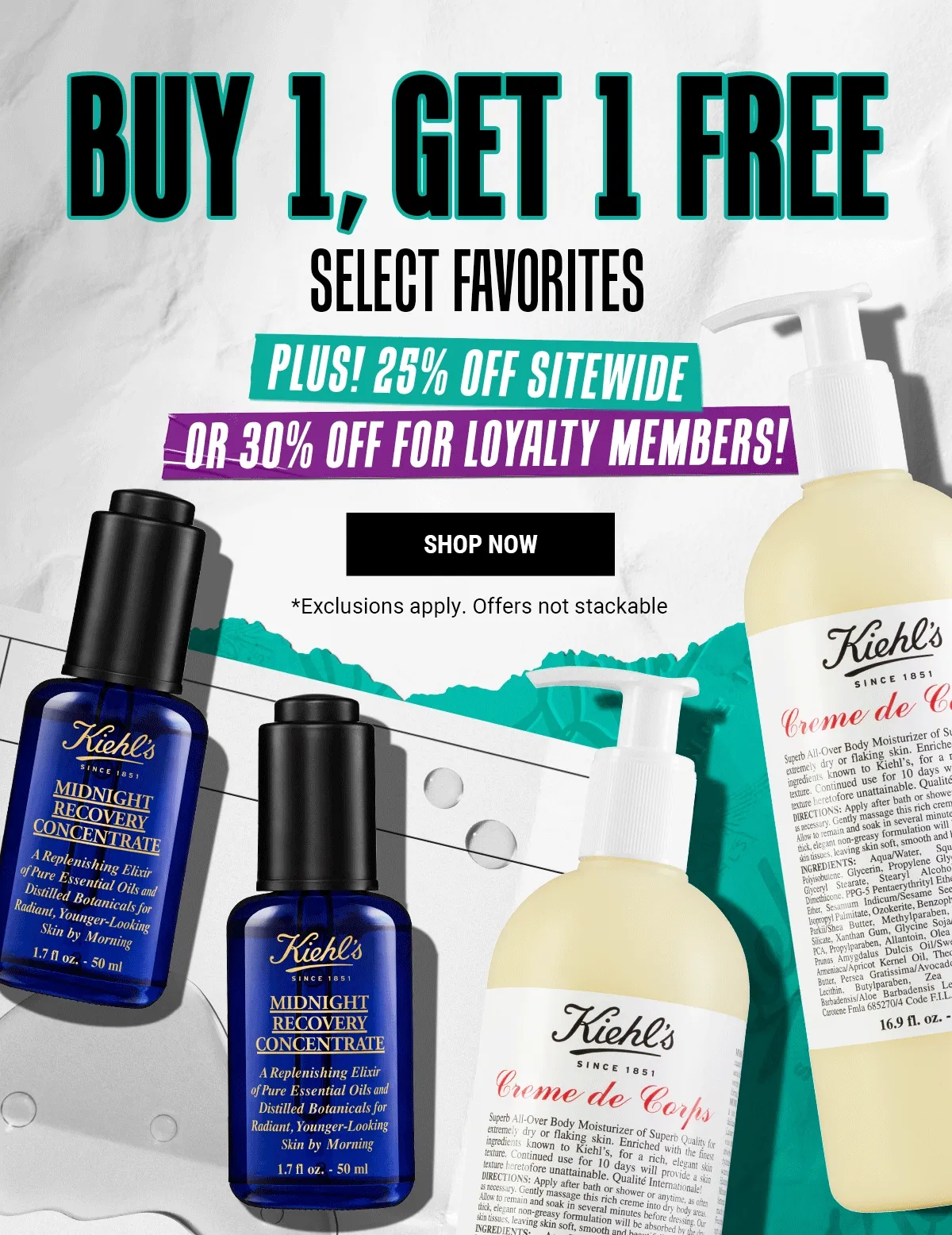 Buy 1, Get 1 Free Select Favorites