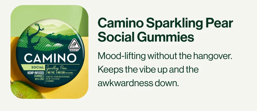 Camino Sparkling Pear Social Gummies