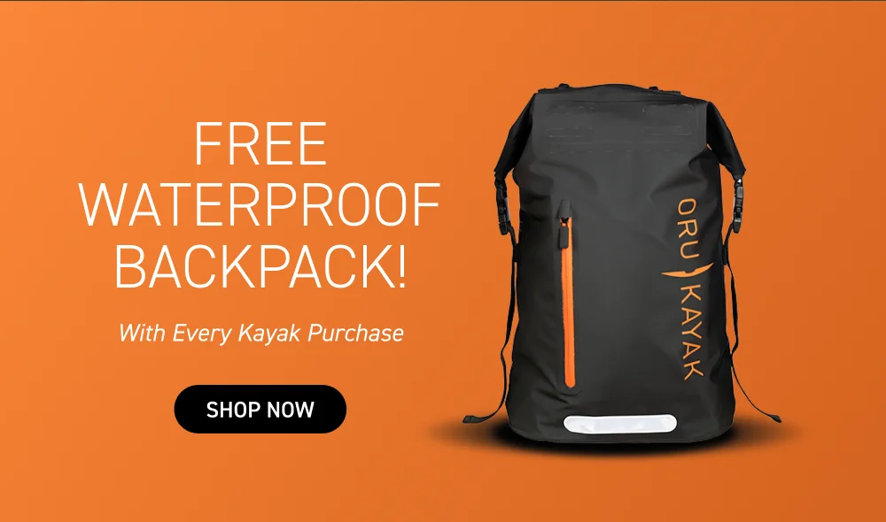 Deal of the Week: Free Waterproof Backpack with any Kayak or Bundle Purchase Deal of the Week: Free Waterproof Backpack with any Kayak or Bundle Purchase