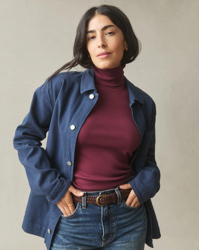 Luxe Rib Turtleneck