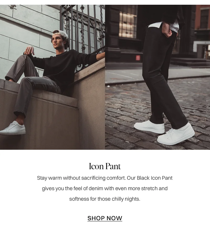 Icon Pant - Black