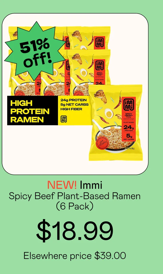 Spicy Beef Plant-Based Ramen (6 Pack)