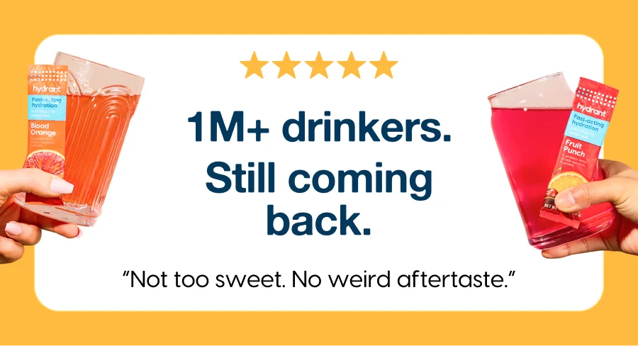 1M+ drinkers. Still coming back.