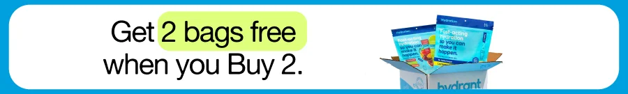 Get 2 bags free when you Buy 2.