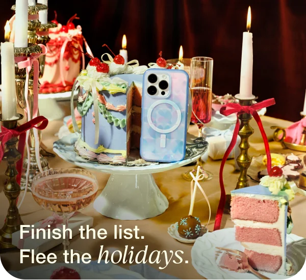 Finish the list. Flee the holidays.