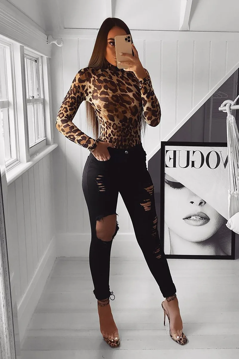 Image of Glistening Jeans - Black
