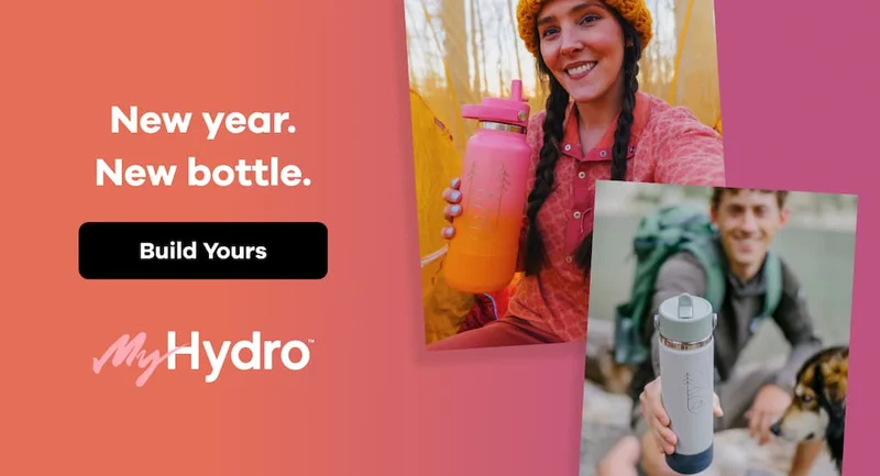New year. New bottle. MyHydro™ | Build Yours