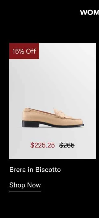 Brera in Biscotto. Shop Now