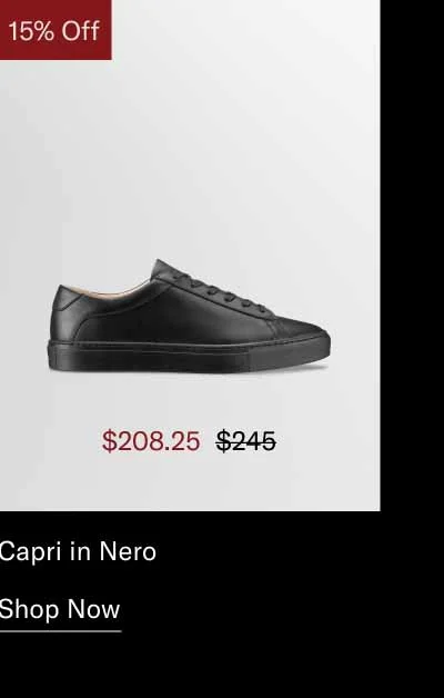 Capri in Nero. Shop Now
