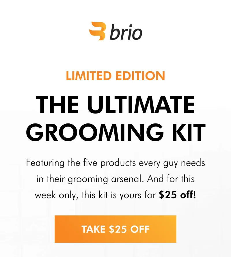 Get $25 off the Ultimate Grooming Kit!