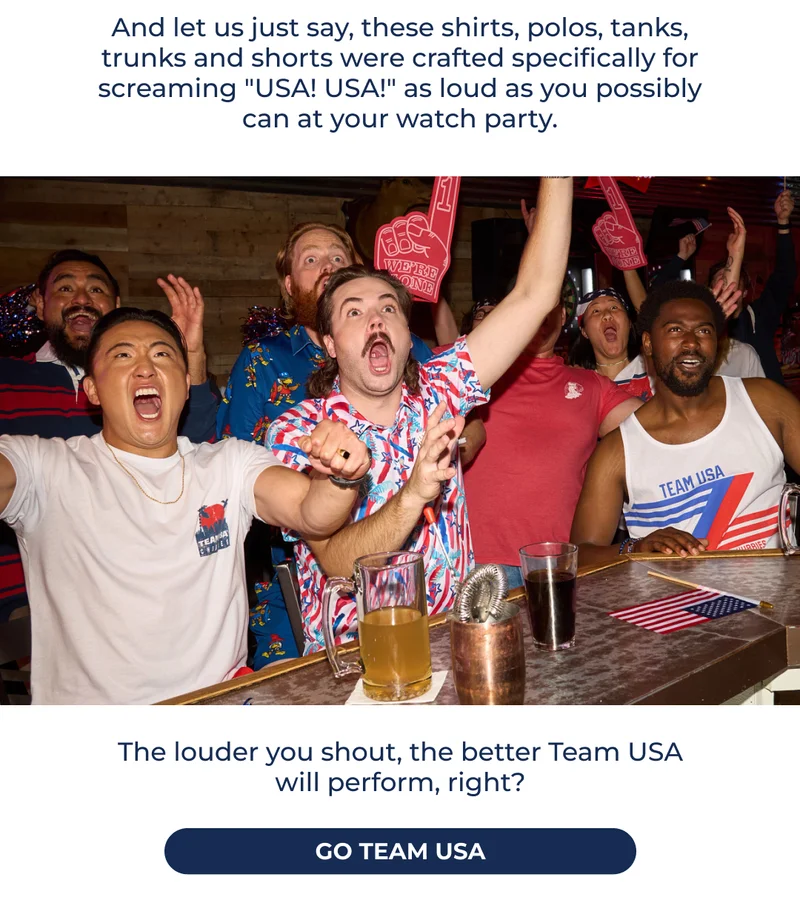 GO TEAM USA!