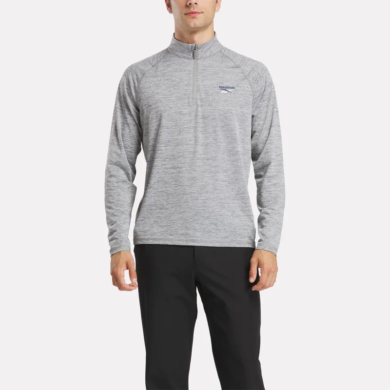 Image of Men's Cationic Wicking Quarter-Zip Sweatshirt