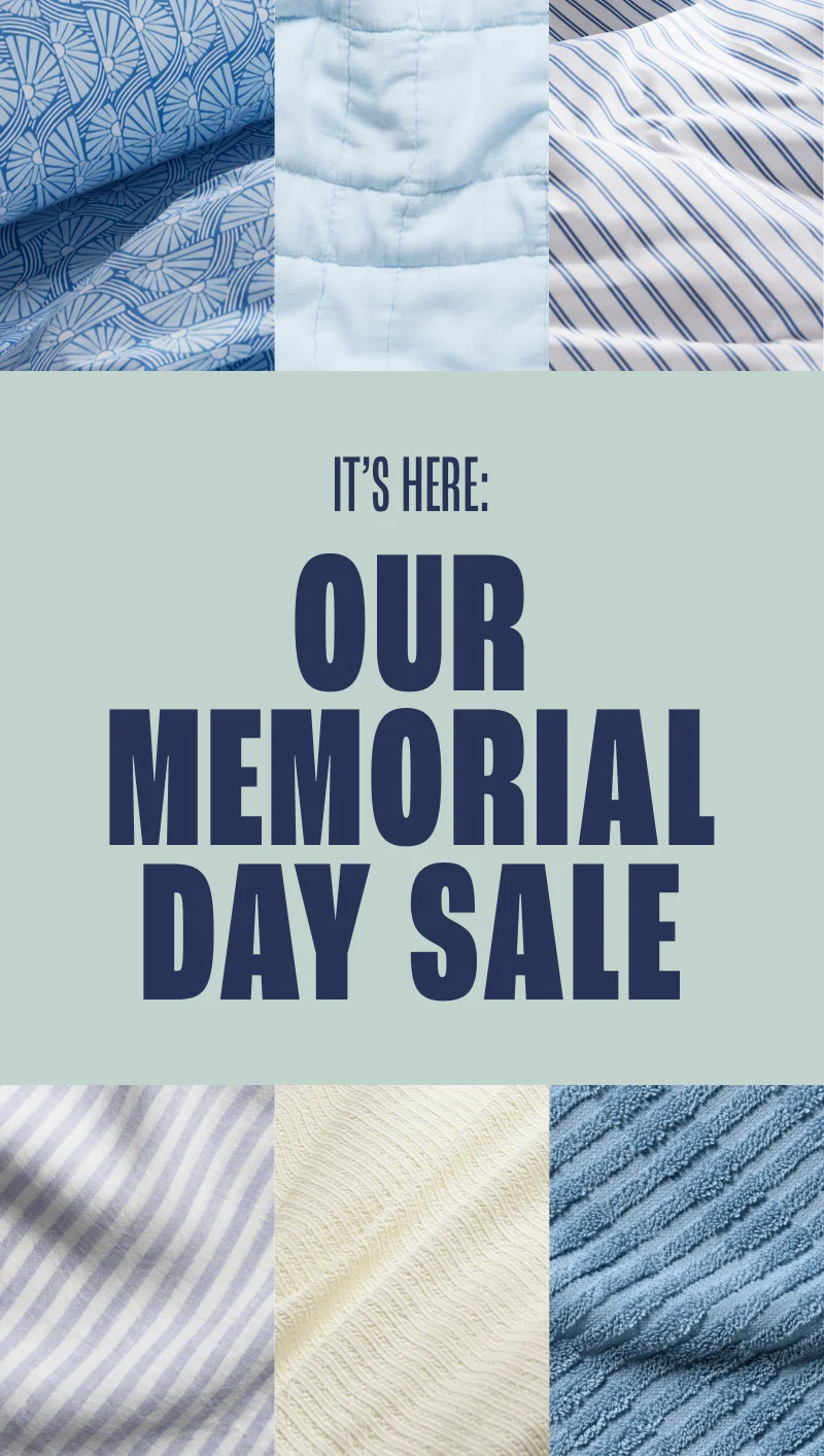 Our Memorial Day Sale