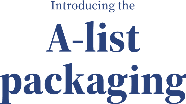Introducing the A-list packaging | Shop Rigid Boxes