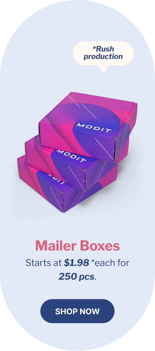 Mailer Boxes | Start at $1.98* each for 250pcs.