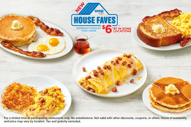 House Faves available at IHOP for $6 ($7 in some locations)