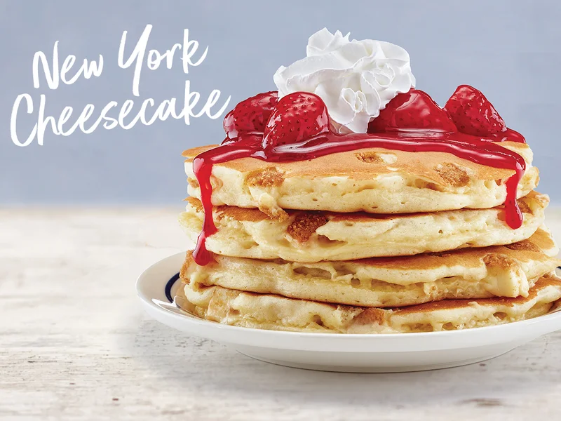 New York Cheesecake Pancakes are back at IHOP!