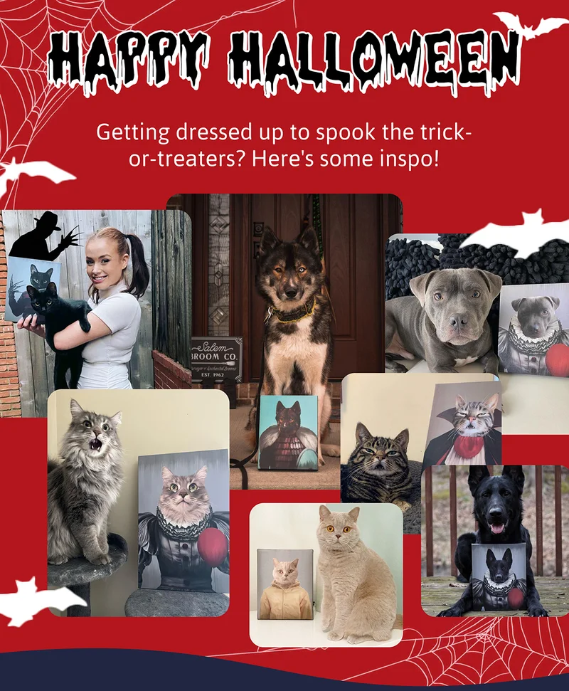 Happy Halloween! Getting dressed up to spook the trick or treaters? Here's some inspo.