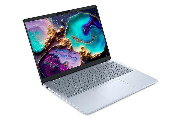 A Dell 14 Plus laptop computer.