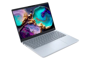 A Dell 14 Plus laptop computer.