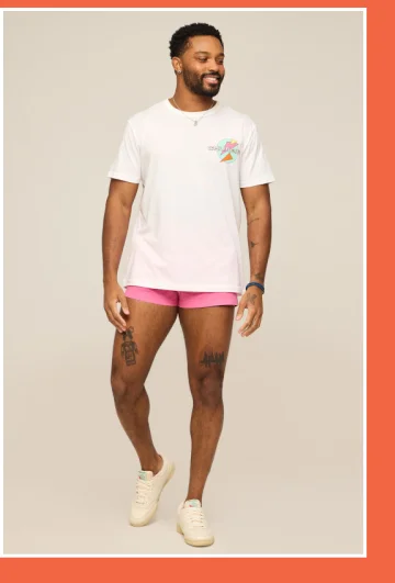 Originals Stretch Short: The Flamingo Fizzies 2"