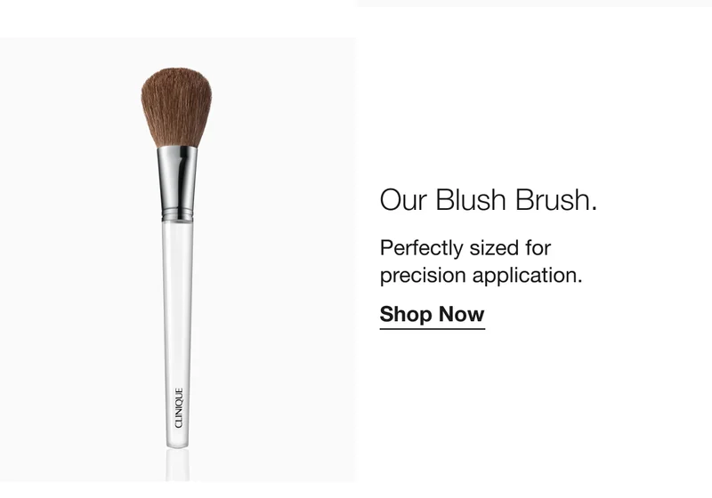 Our Blush Brush. | Perfectly sized for precision application. | Shop Now