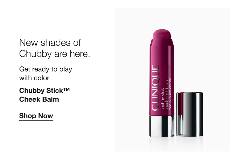 New shades of Chubby are here. | Get ready to play with color | Chubby Stick™ Cheek Balm | Shop Now