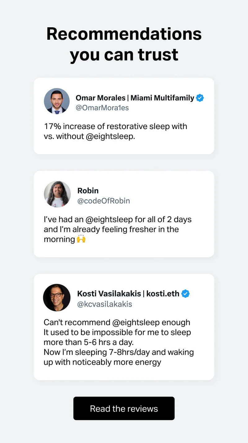 Recommendations you can trust.