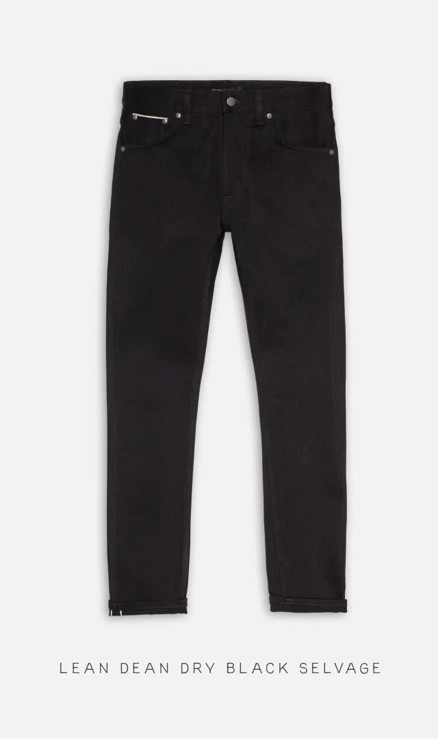 Lean Dean Dry Black Selvage