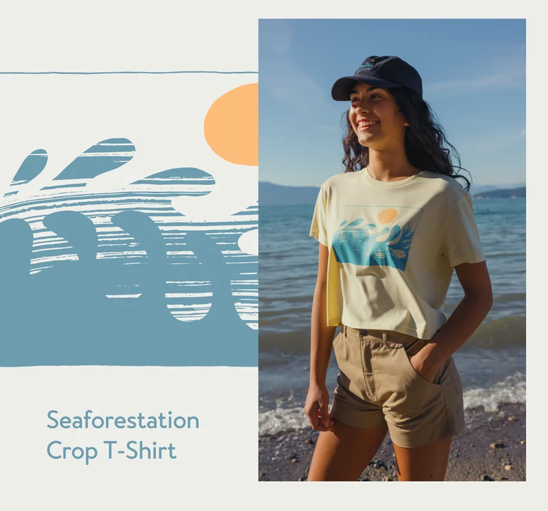 Seaforestation Crop T-Shirt