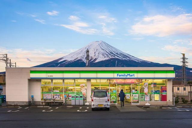 Convenience store in Japan