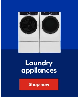 Laundry appliances.