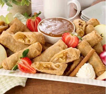 Falkor Fusion (12) or (24) Crispy Apple Pie Egg Rolls