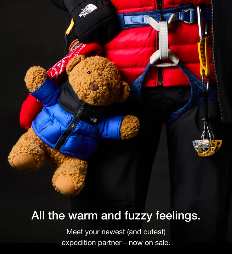 All the warm and fuzzy feelings. Meet your newest (and cutest) expedition partner-now on sale.
