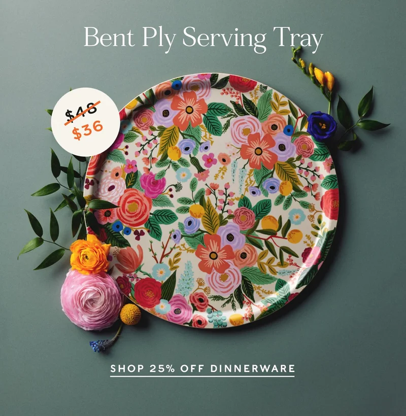 Bent Ply Serving Tray