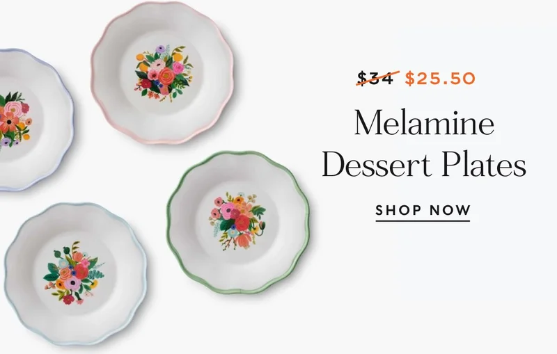Melamine Dessert Plates