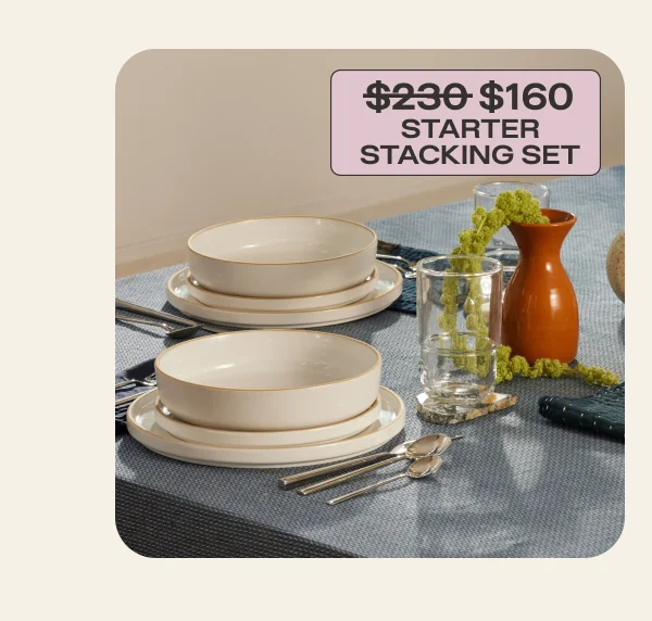 Starter Stacking Set | Was $230 Now $160