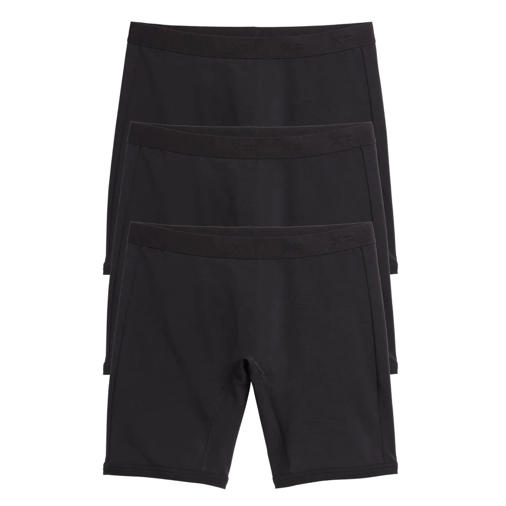 Image of 9" Boxer Briefs 3-Pack - X= Black