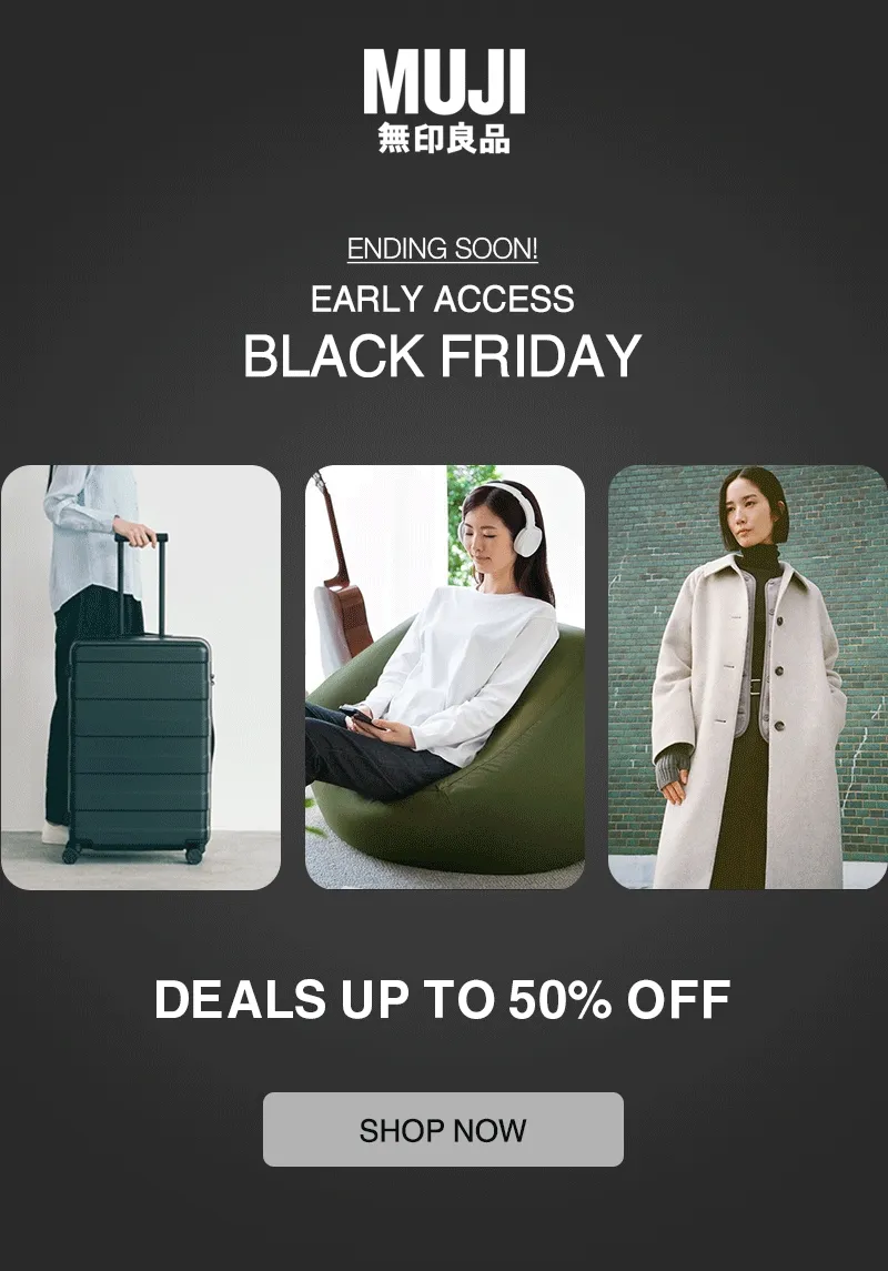 Shop Early Black Friday Deals Up to 50% Off Online!