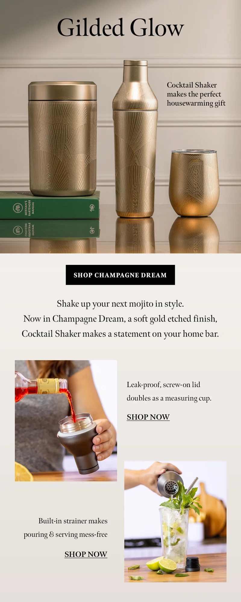 New Champagne Dreams collection